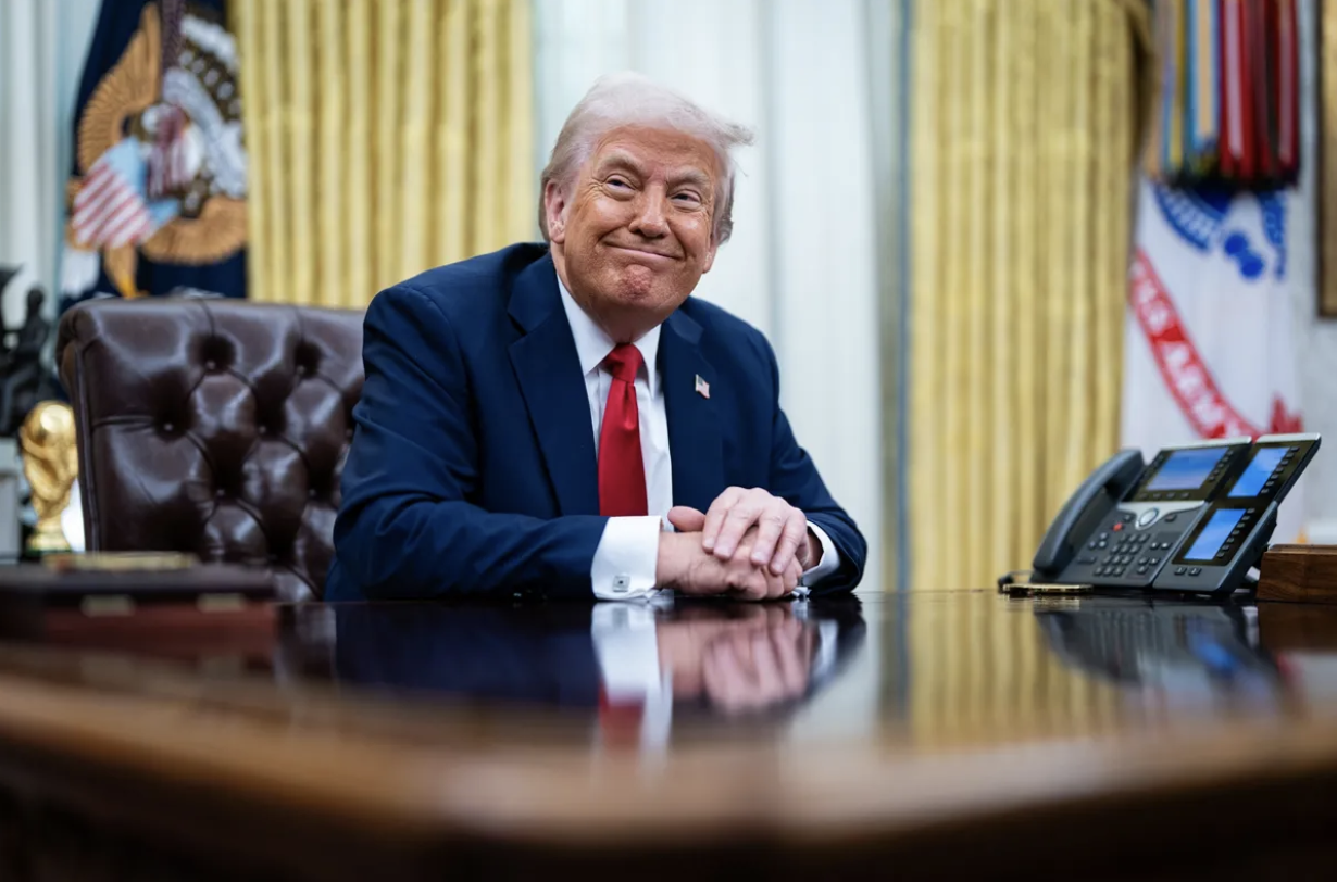 Tổng thống Mỹ Donald Trump - Ảnh: Bloomberg.