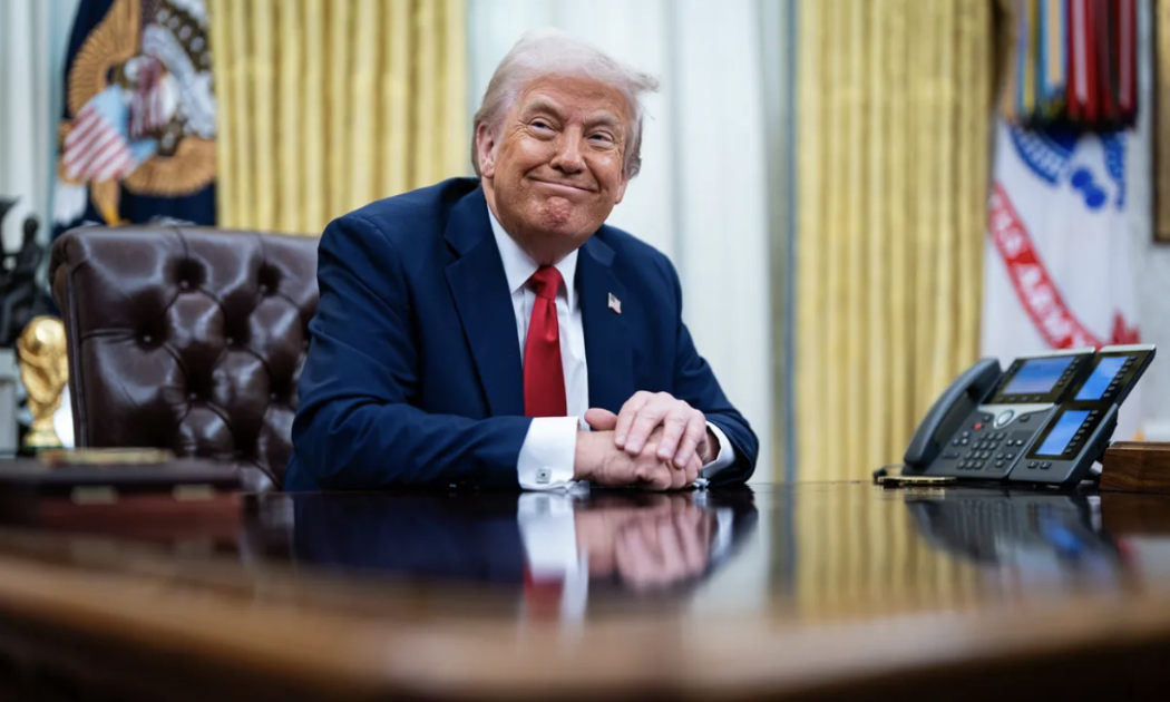 Tổng thống Mỹ Donald Trump - Ảnh: Bloomberg.