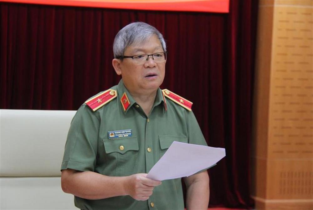 Thiếu tướng Hoàng Anh Tuyên, Phó Chánh Văn phòng Bộ Công an, Người phát ngôn Bộ Công an. Ảnh: Cổng thông tin điện tử Bộ Công an.
