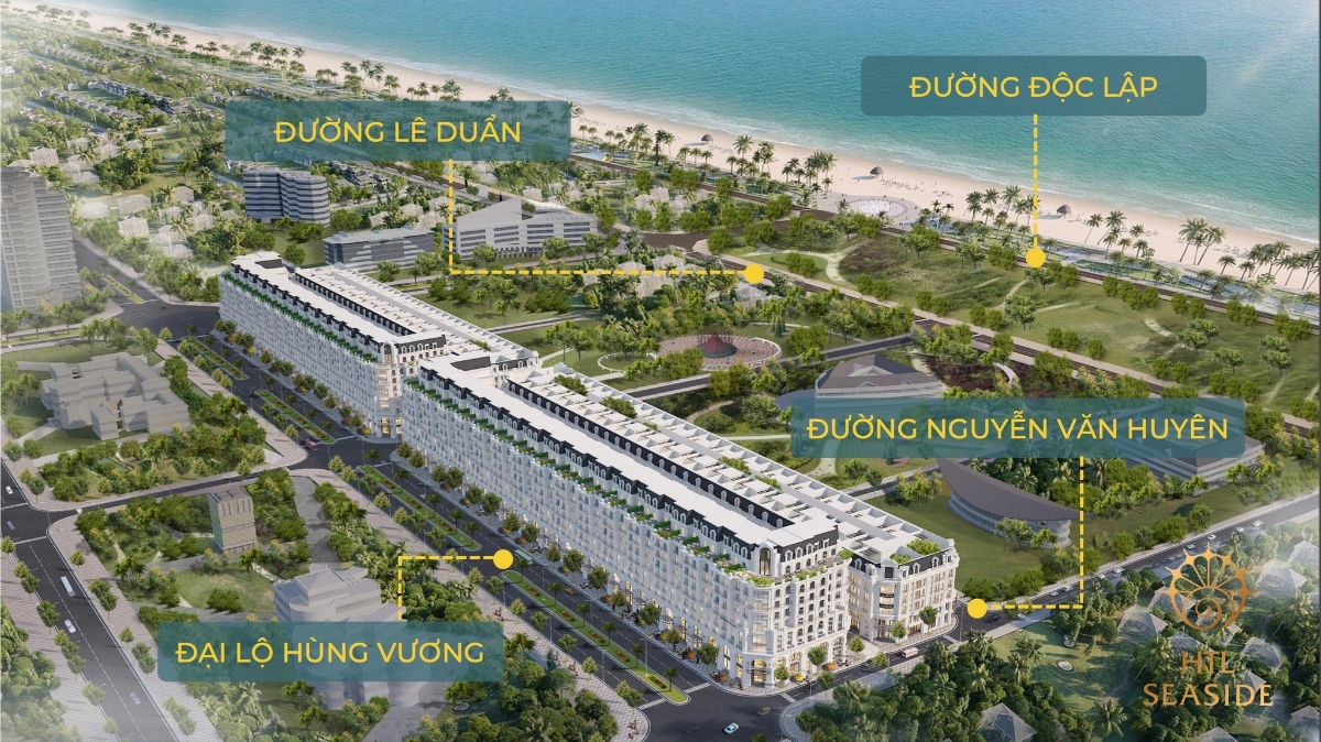 Dự &aacute;n HTL Seaside sở hữu vị tr&iacute; chiến lược tại Th&agrave;nh phố biển Tuy Ho&agrave;.