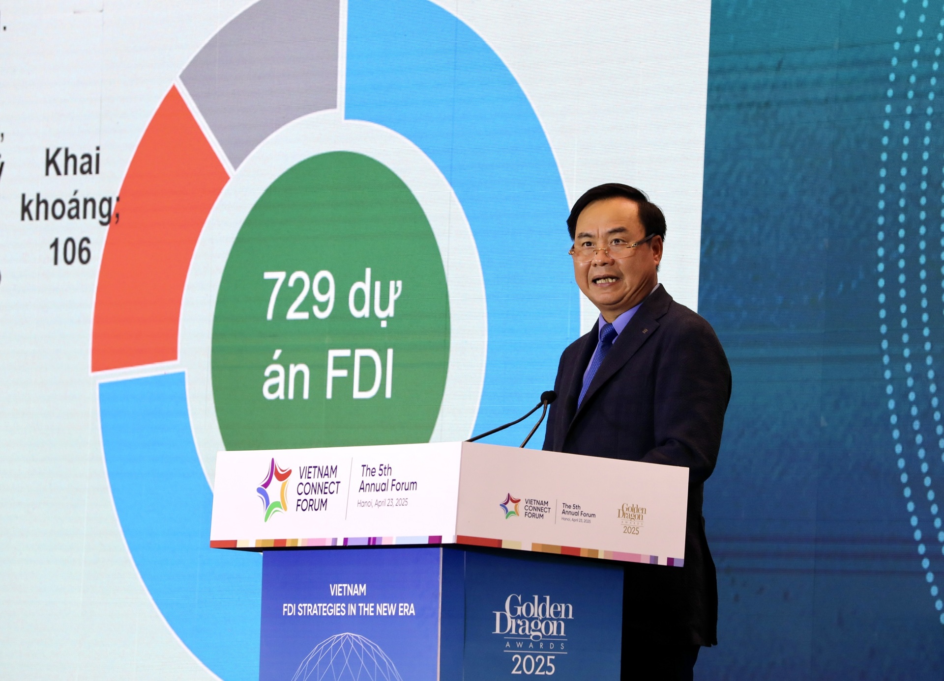 Tính đến cuối năm 2024, Việt Nam có 729 dự án FDI còn hiệu lực trong lĩnh vực nông nghiệp và môi trường, với tổng vốn đăng ký gần 11,89 tỷ USD