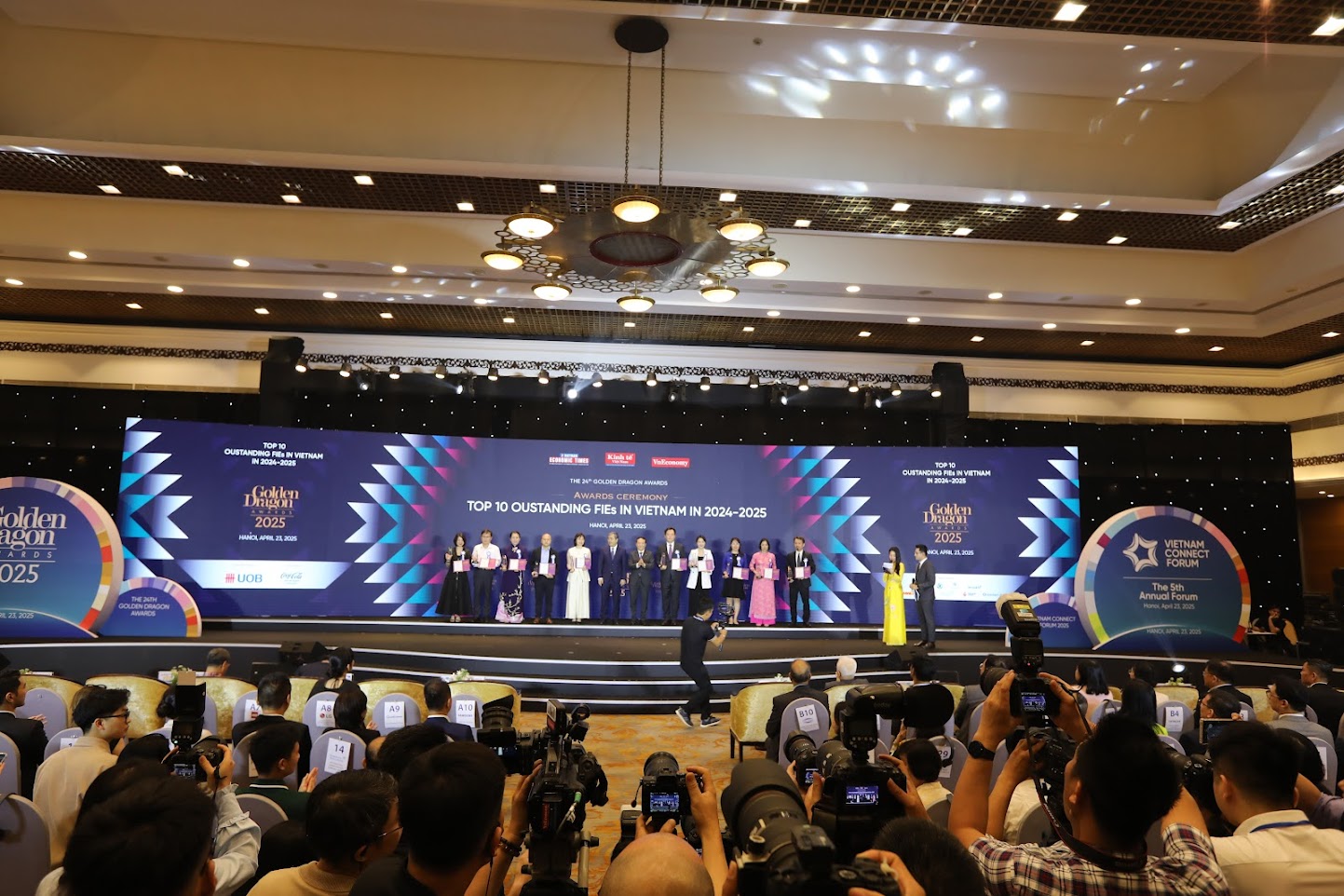 Giải thưởng Rồng Vàng 2025 (lần thứ 24) nhận được sự quan tâm của đông đảo phóng viên, báo chí 