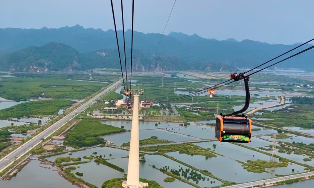 Tuyến cáp treo vượt biển ra đảo Cát Bà, Hải Phòng