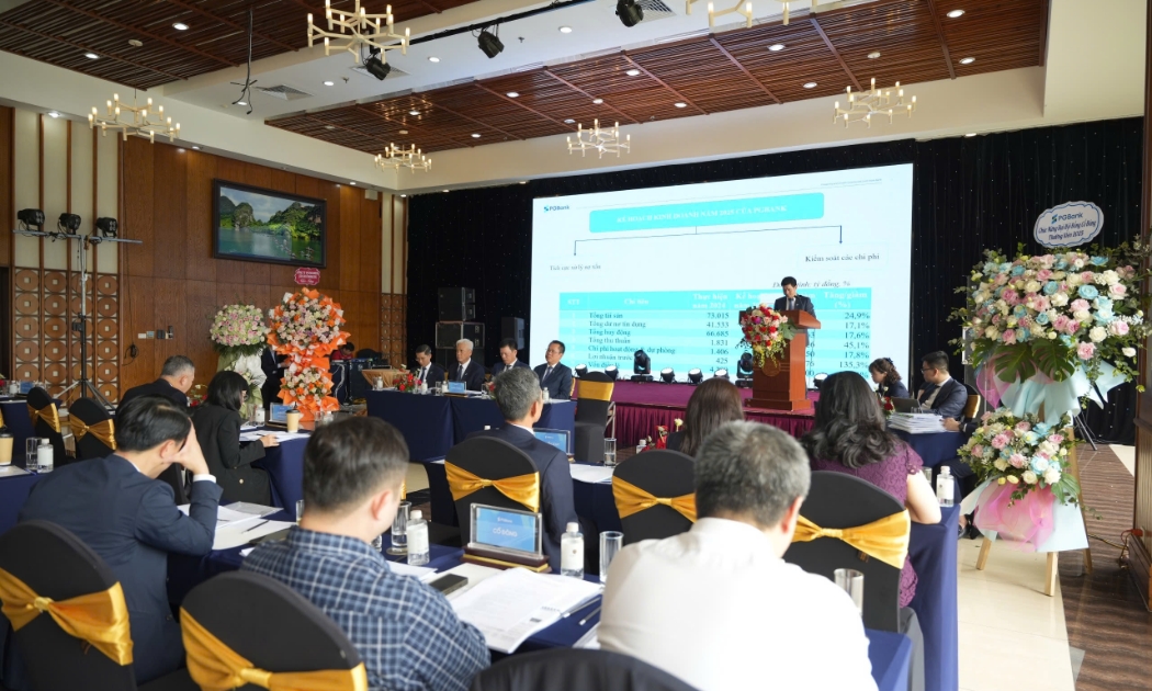 Đại hội cổ đông thường niên PGBank 2025.