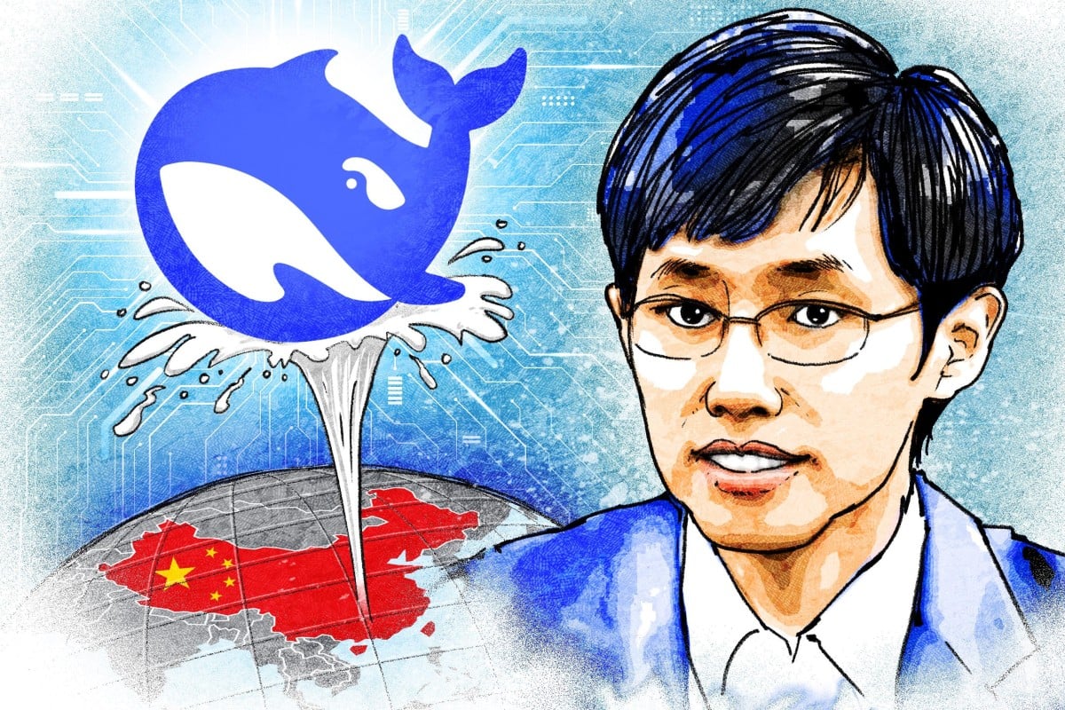 DeepSeek nhanh chóng nổi lên, vượt mặt cả các ông lớn công nghệ lẫn vô số công ty khởi nghiệp. Ảnh: SCMP