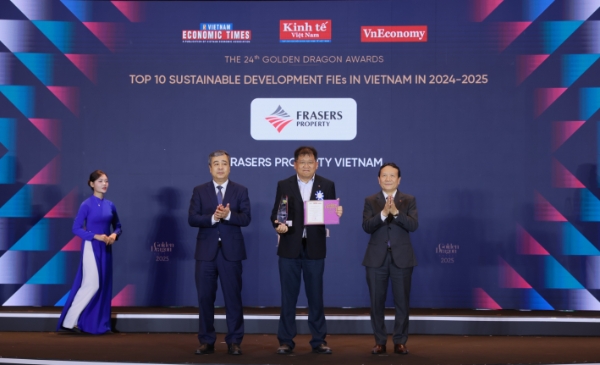 Frasers Property Vietnam l&agrave; một th&agrave;nh vi&ecirc;n của Frasers Property Group, một tập đo&agrave;n đa quốc gia c&oacute; bề d&agrave;y kinh nghiệm trong sở hữu, vận h&agrave;nh v&agrave; ph&aacute;t triển c&aacute;c sản phẩm v&agrave; dịch vụ đa dạng trong lĩnh vực bất động sản. Frasers Property c&oacute; chiến lược d&agrave;i hạn với c&aacute;c dự &aacute;n đang ph&aacute;t triển trong việc kiến tạo tương lai bền vững, đặt kh&aacute;ch h&agrave;ng l&agrave;m trọng t&acirc;m, cam kết chứng nhận xanh cho mọi dự &aacute;n, mang đến trải nghiệm vượt trội v&agrave; gi&aacute; trị l&acirc;u d&agrave;i cho kh&aacute;ch h&agrave;ng v&agrave; c&aacute;c đối t&aacute;c li&ecirc;n quan.