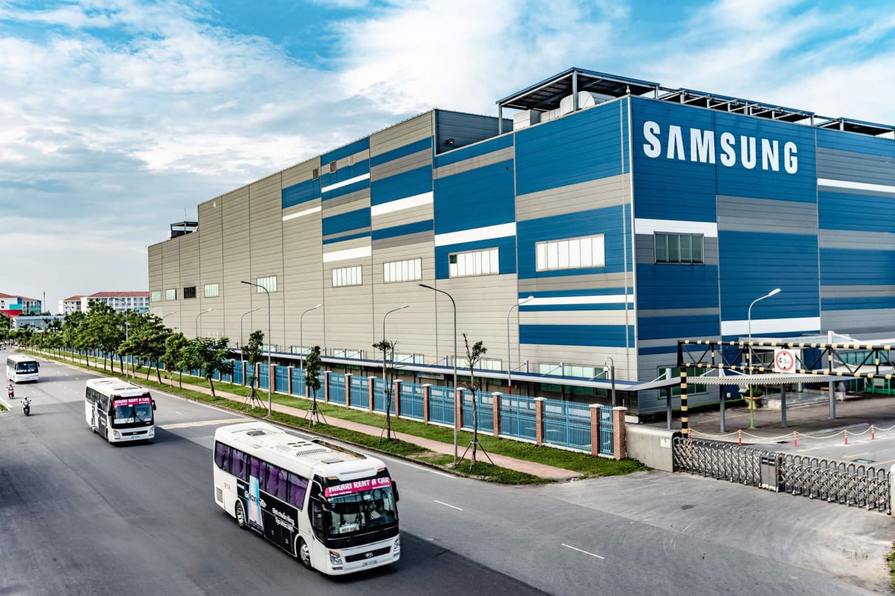 Nhà máy Samsung Bắc Ninh.