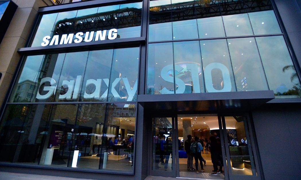 Một cửa hàng của Samsung.