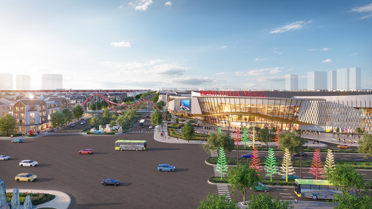 Vincom Mega Mall Ocean City - Trung tâm thuơng mại biểu tượng mới sẽ ra mắt quý 3 sắp tới.