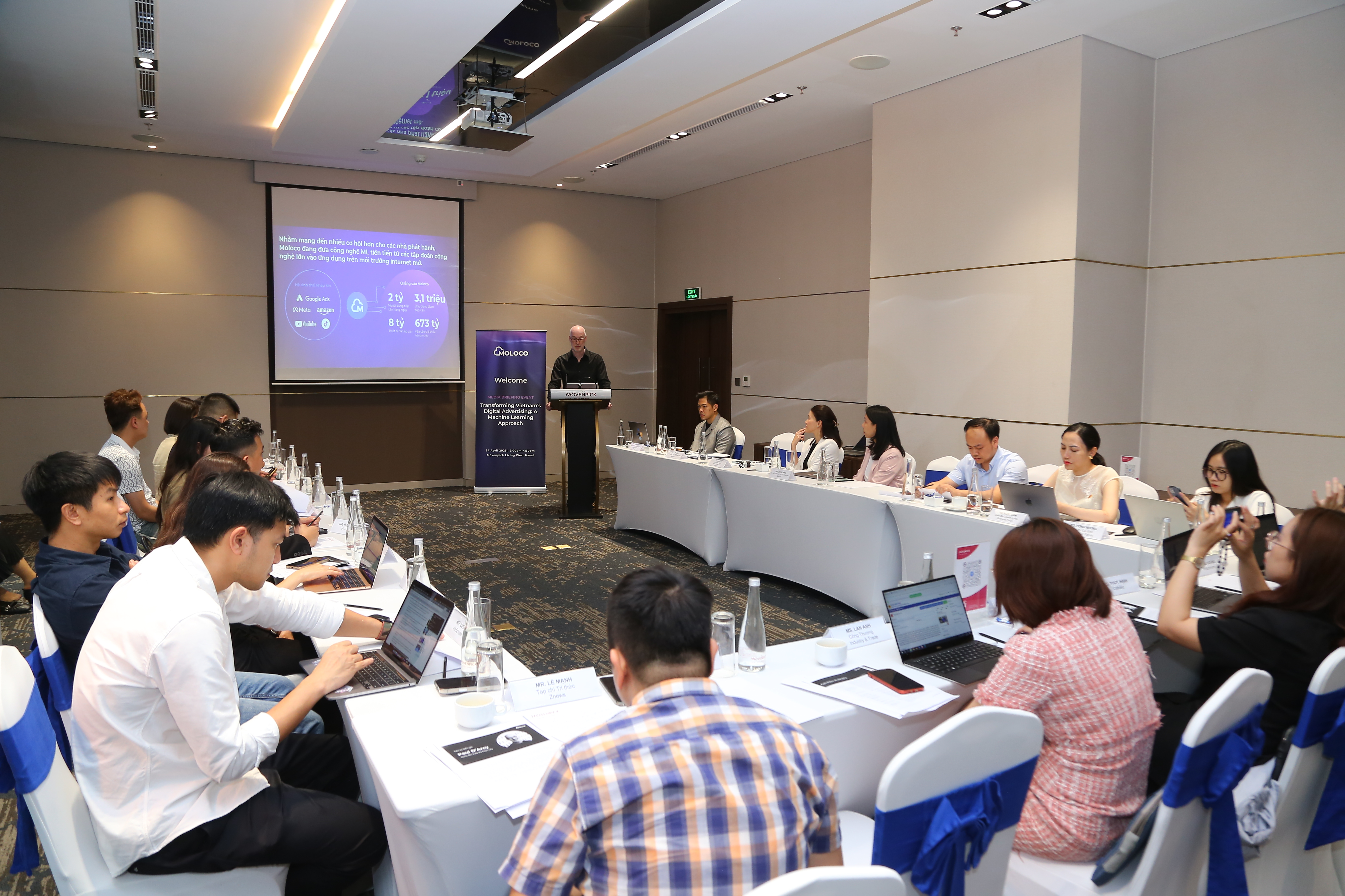 Buổi họp báo với chủ đề “Chuyển đổi ngành quảng cáo số tại Việt Nam: Tiếp cận từ góc độ Machine Learning” 