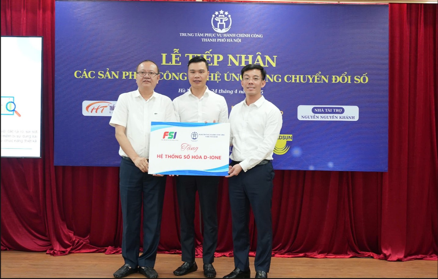 Hệ thống số hóa D-IONE sẽ là công cụ đắc lực hỗ trợ số hóa, phục vụ hành chính công.