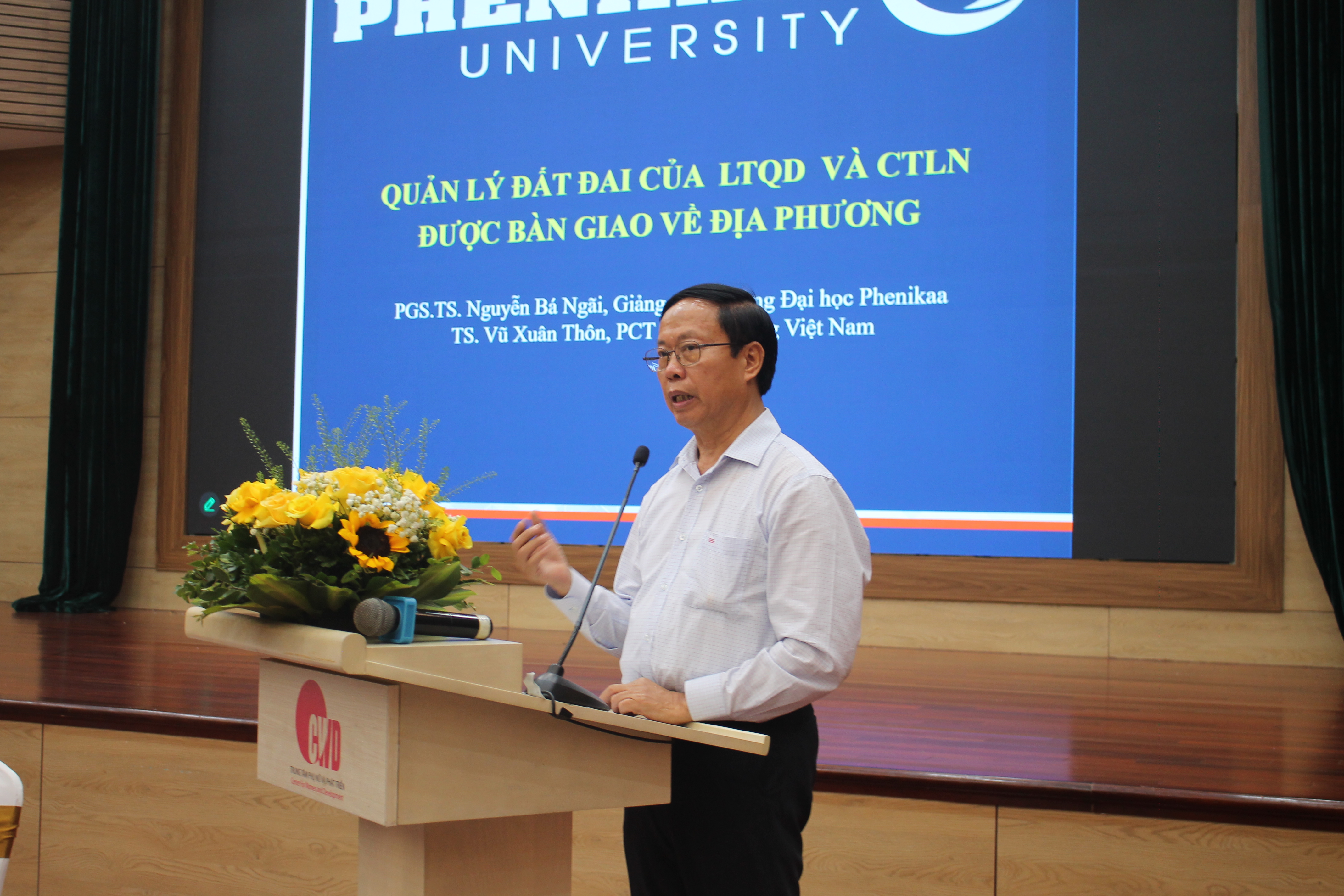 Ông Nguyễn Bá Ngãi, Chủ tịch Hội chủ rừng Việt Nam. Ảnh: Chu Khôi.