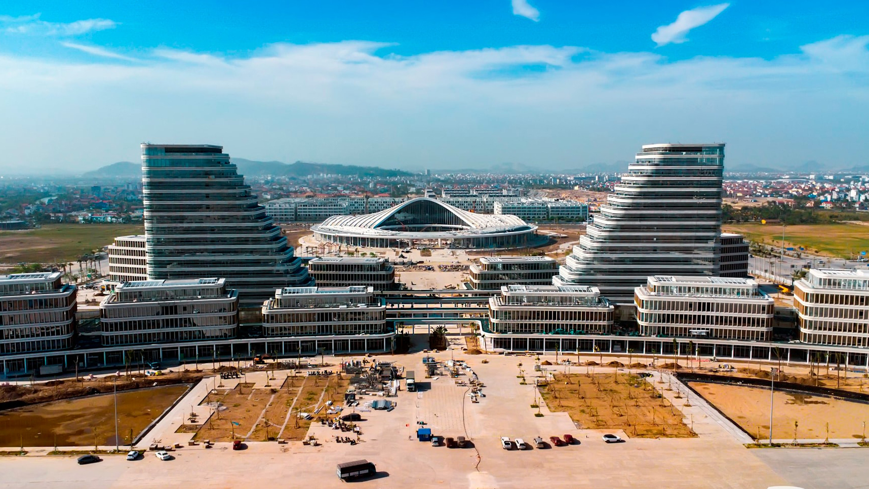 Dự án Trung tâm Chính trị - Hành chính và dự án Trung tâm Hội nghị - Biểu diễn thành phố Hải Phòng sắp được tổ chức khánh thành