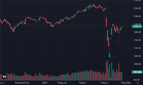 Cổ phiếu ngân hàng chịu áp lực mạnh, VN-Index vẫn trụ vững trên 1220 điểm