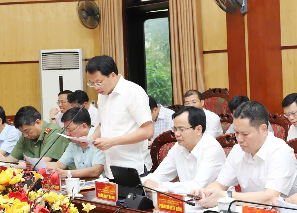 Ông Nguyễn Trọng Trang, Chánh Văn phòng UBND tỉnh Thanh Hóa