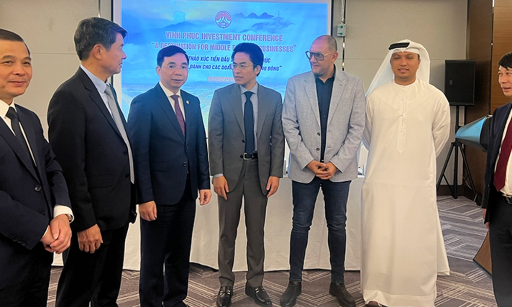 Đoàn công tác tỉnh Vĩnh Phúc gặp gỡ các doanh nghiệp UAE.