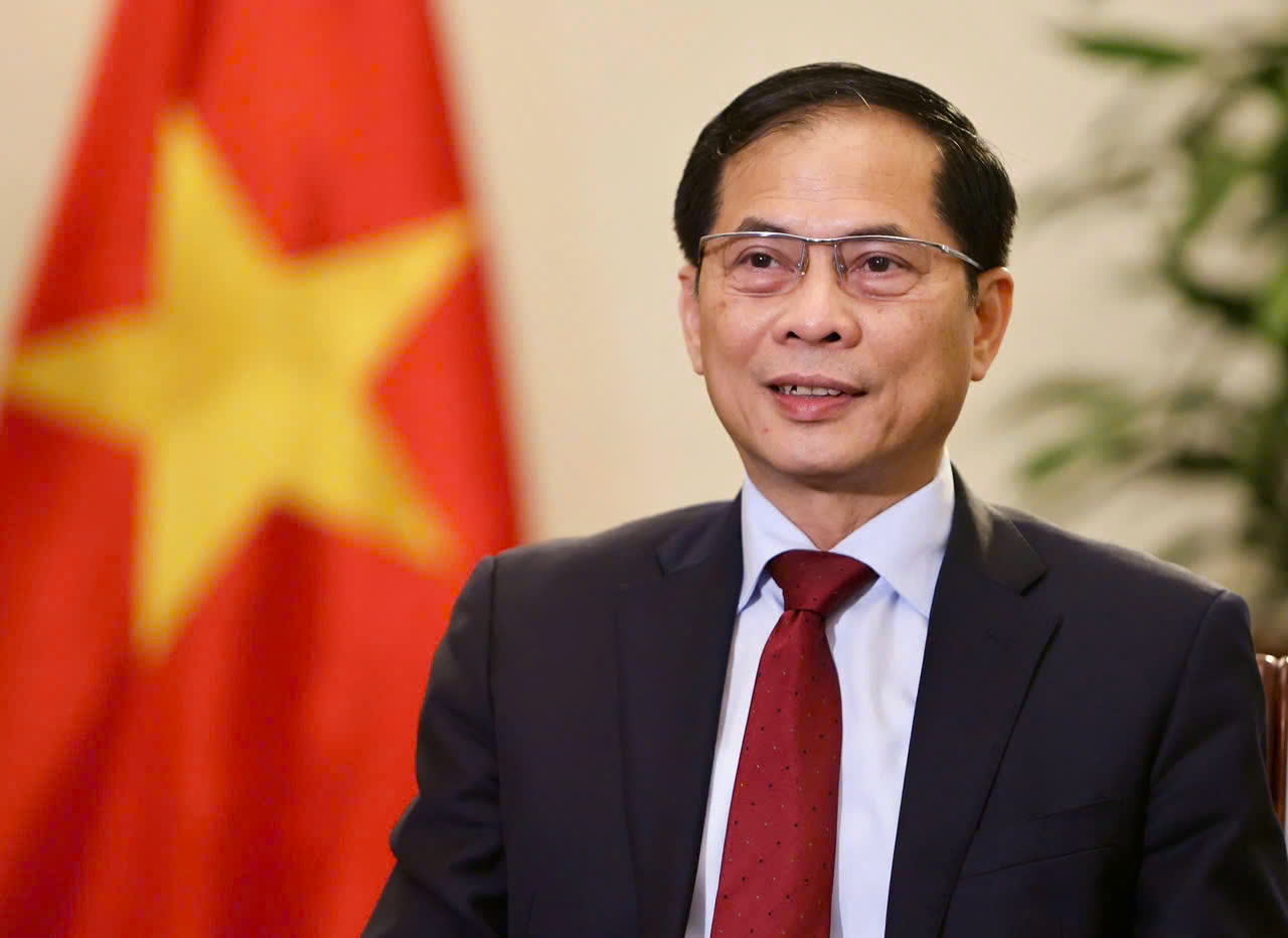 Phó Thủ tướng, Bộ trưởng Ngoại giao Bùi Thanh Sơn - Ảnh: Bộ Ngoại giao