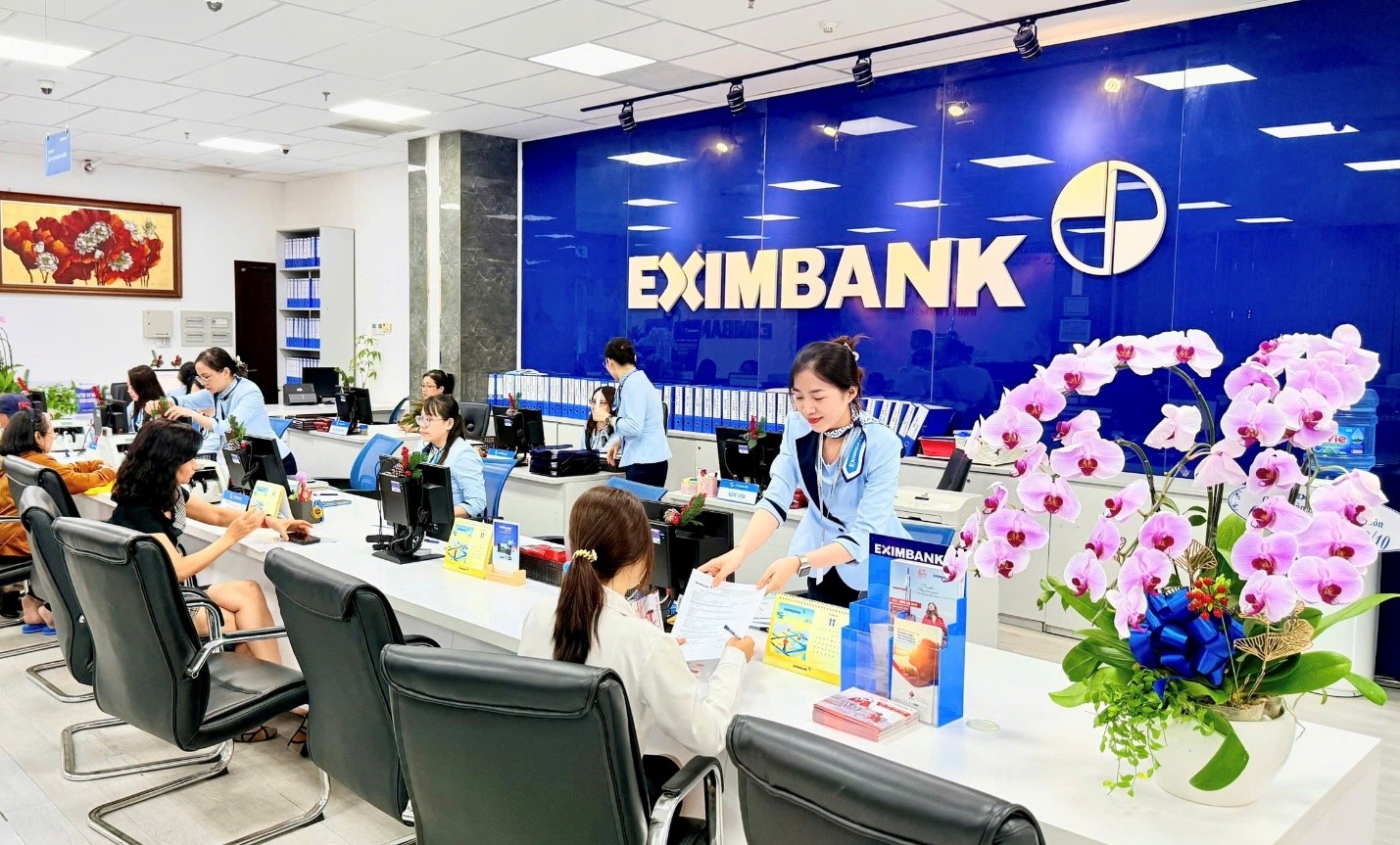 Tổng thu nhập hoạt động của Eximbank tăng cao kỷ lục.