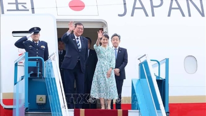 Japanese PM Ishiba begins first official visit to Vietnam