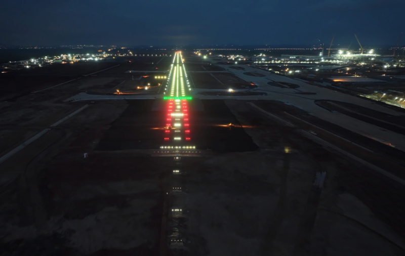 Long Thanh airport's runway complete