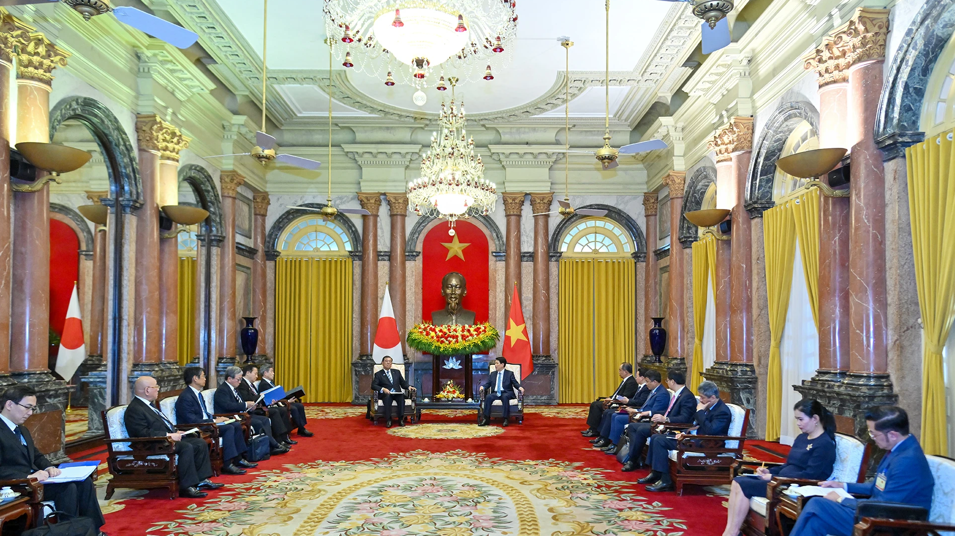 Quang cảnh cuộc tiếp - Ảnh: VGP