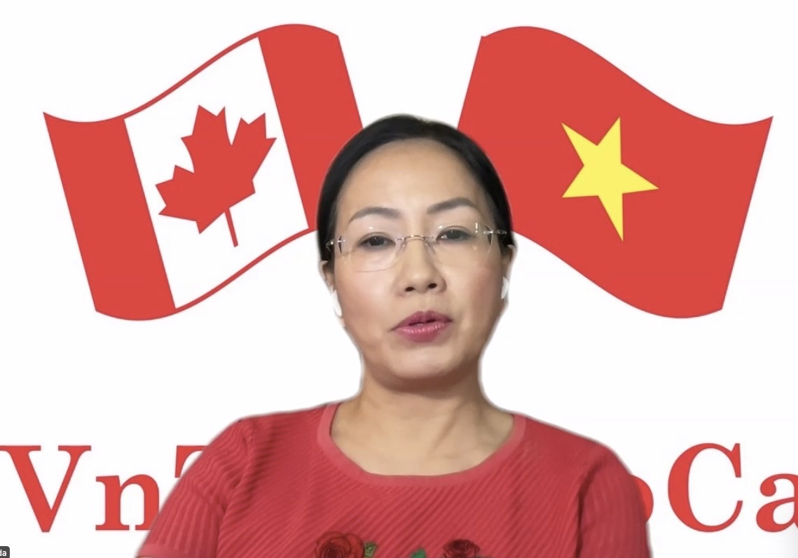Bà Trần Thu Quỳnh, Tham tán Thương mại tại Canada.