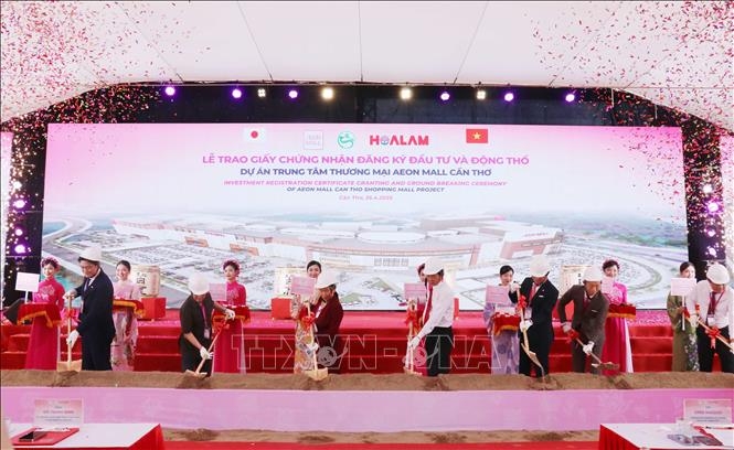 Contruction of Aeon Mall kicks off in Can Tho city