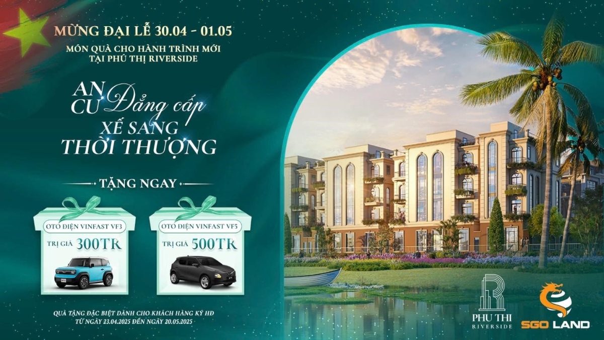 Ch&iacute;nh s&aacute;ch ưu đ&atilde;i đặc biệt nh&acirc;n dịp Đại lễ 30/4.