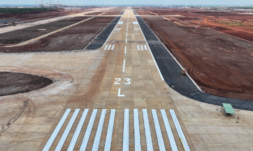 Hoàn thành đường băng sân bay Long Thành, sẵn sàng cho bay hiệu chuẩn trước 30/4