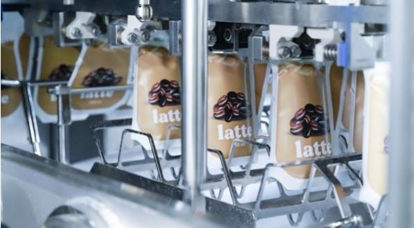 Bao bì dạng túi cho thực phẩm lỏng do Ecolean phát triển.