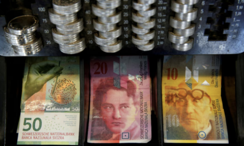 Đồng franc Thụy Sỹ tăng chóng mặt, lãi suất âm có trở lại?