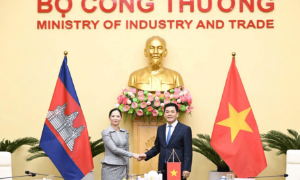 Việt Nam - Campuchia thống nhất nâng kim ngạch thương mại song phương lên 20 tỷ USD