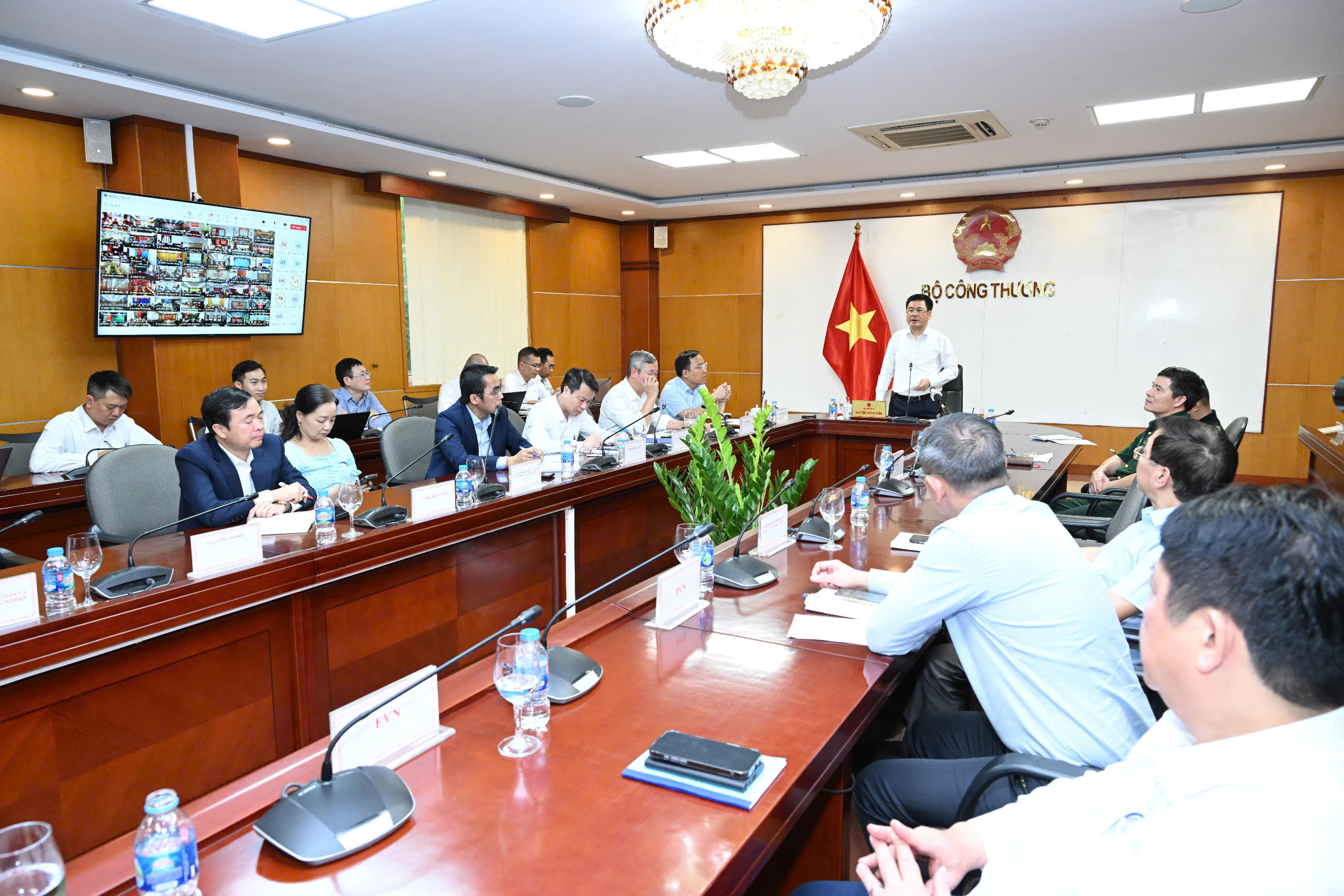 Lễ c&ocirc;ng bố Quy hoạch điện 8 điều chỉnh.&nbsp;