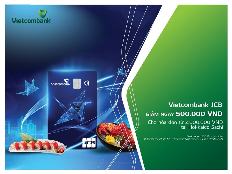 Ưu đãi “đậm chất” cùng thẻ Vietcombank JCB - Ảnh 1