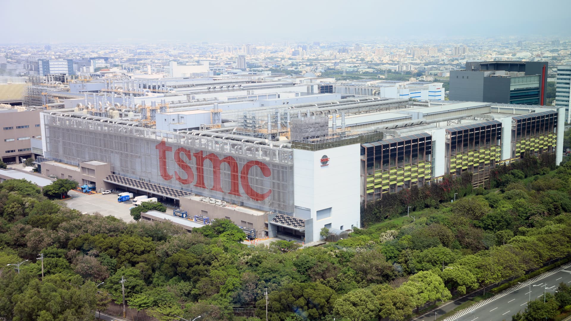 Nhà máy TSMC tại Đài Loan.