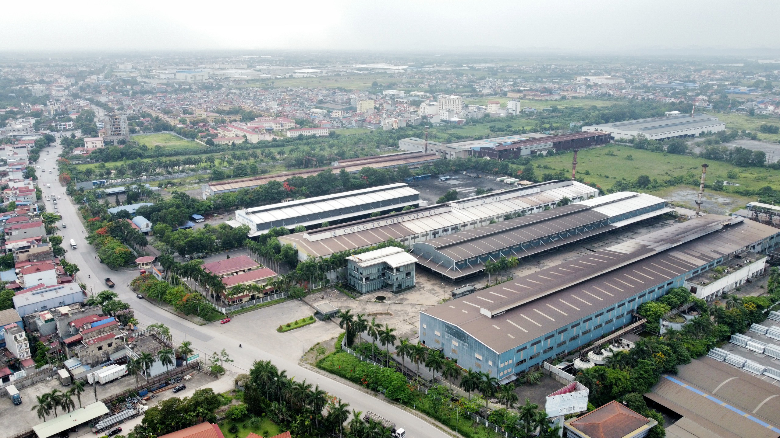 Khu đất các nhà máy thép cũ trên địa bàn phường Quán Toan (quận Hồng Bàng) rộng 45ha được nghiên cứu đề xuất dự án khu đô thị.