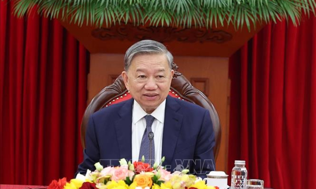 Tổng Bí thư Tô Lâm điện đàm với Chủ tịch Hội đồng châu Âu António Costa.