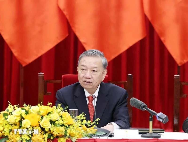 Tổng Bí thư Tô Lâm - Ảnh: TTXVN.