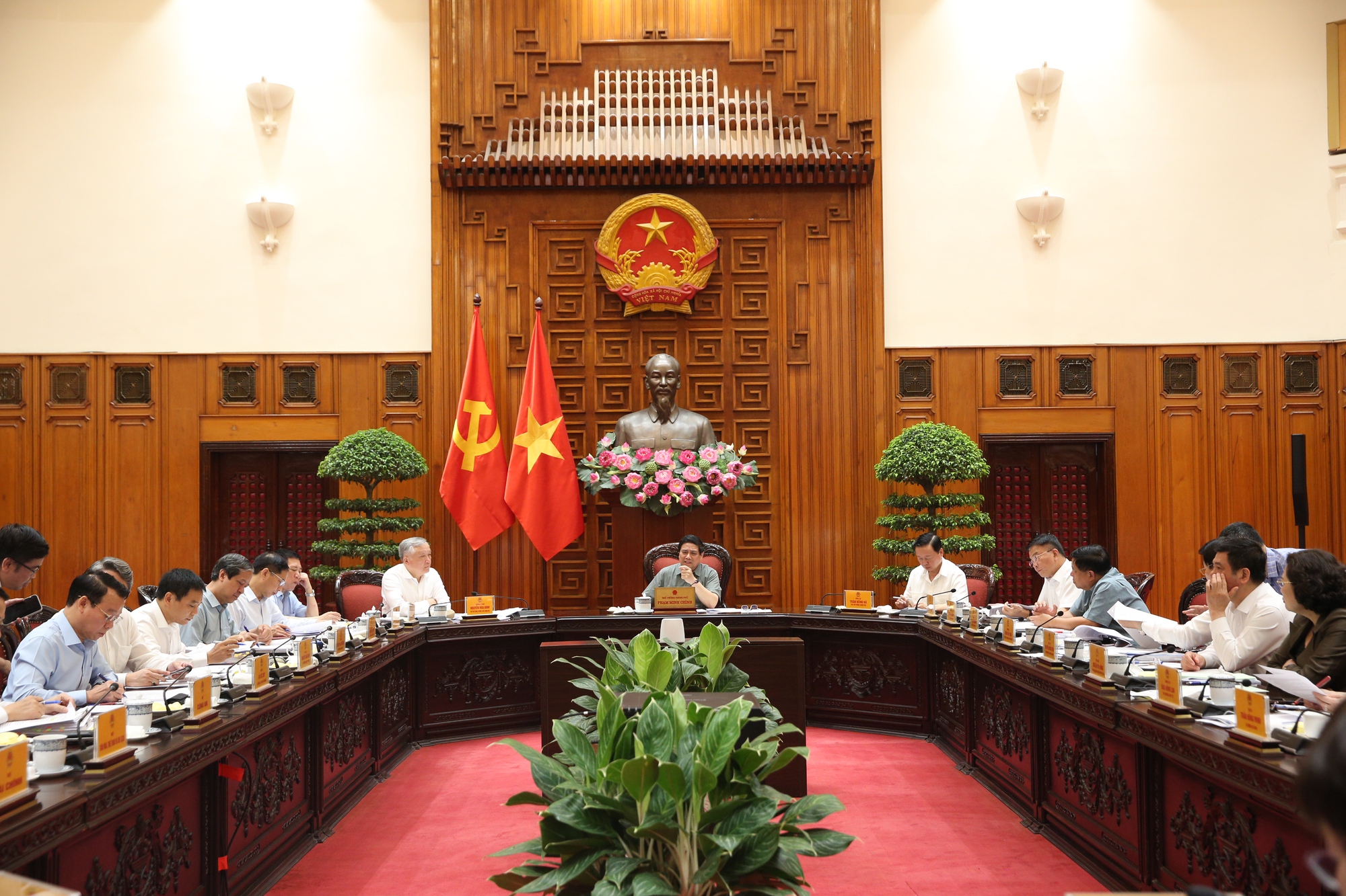Quang cảnh cuộc họp - Ảnh: VGP