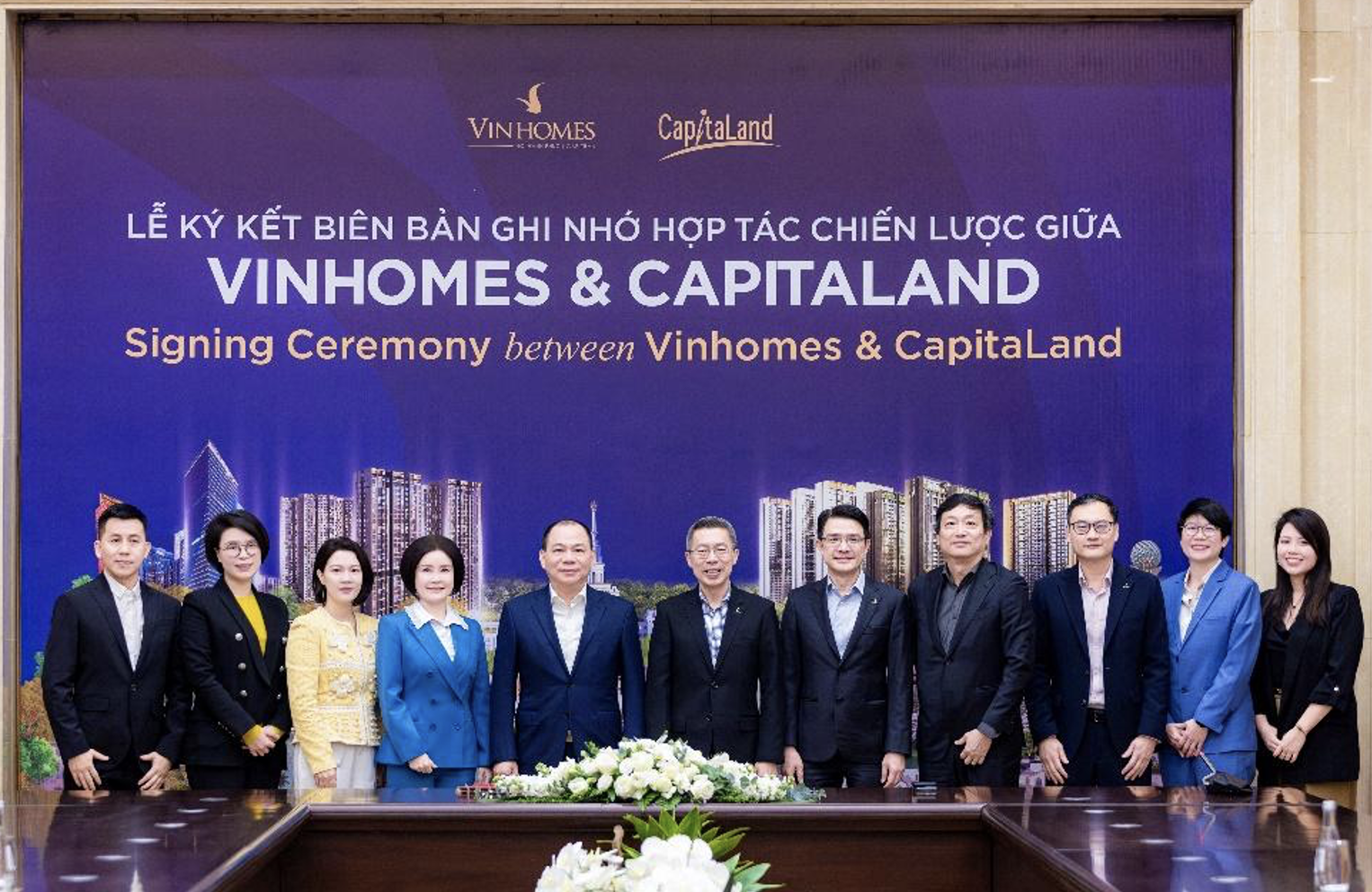 Lễ k&yacute; kết Bi&ecirc;n bản ghi nhớ với sự hiện diện của c&aacute;c l&atilde;nh đạo hai b&ecirc;n