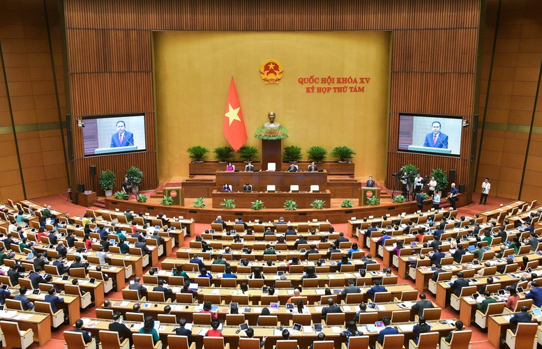 Sáng nay, khai mạc Kỳ họp thứ 9, Quốc hội xem xét quyết định sửa Hiến pháp 2013 - Ảnh 1