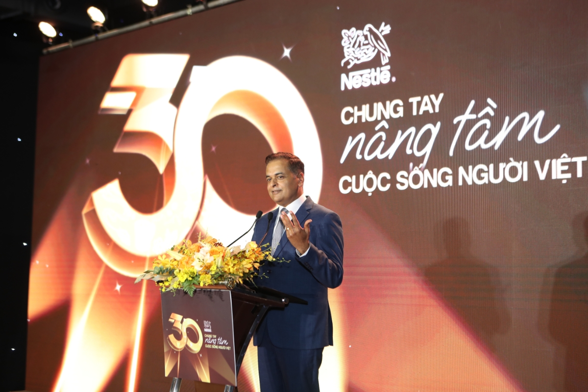 &Ocirc;ng Binu Jacob chia sẻ, khoản đầu tư mở rộng lần n&agrave;y l&agrave; minh chứng cho niềm tin của Nestl&eacute; v&agrave;o tiềm năng ph&aacute;t triển của Việt Nam.