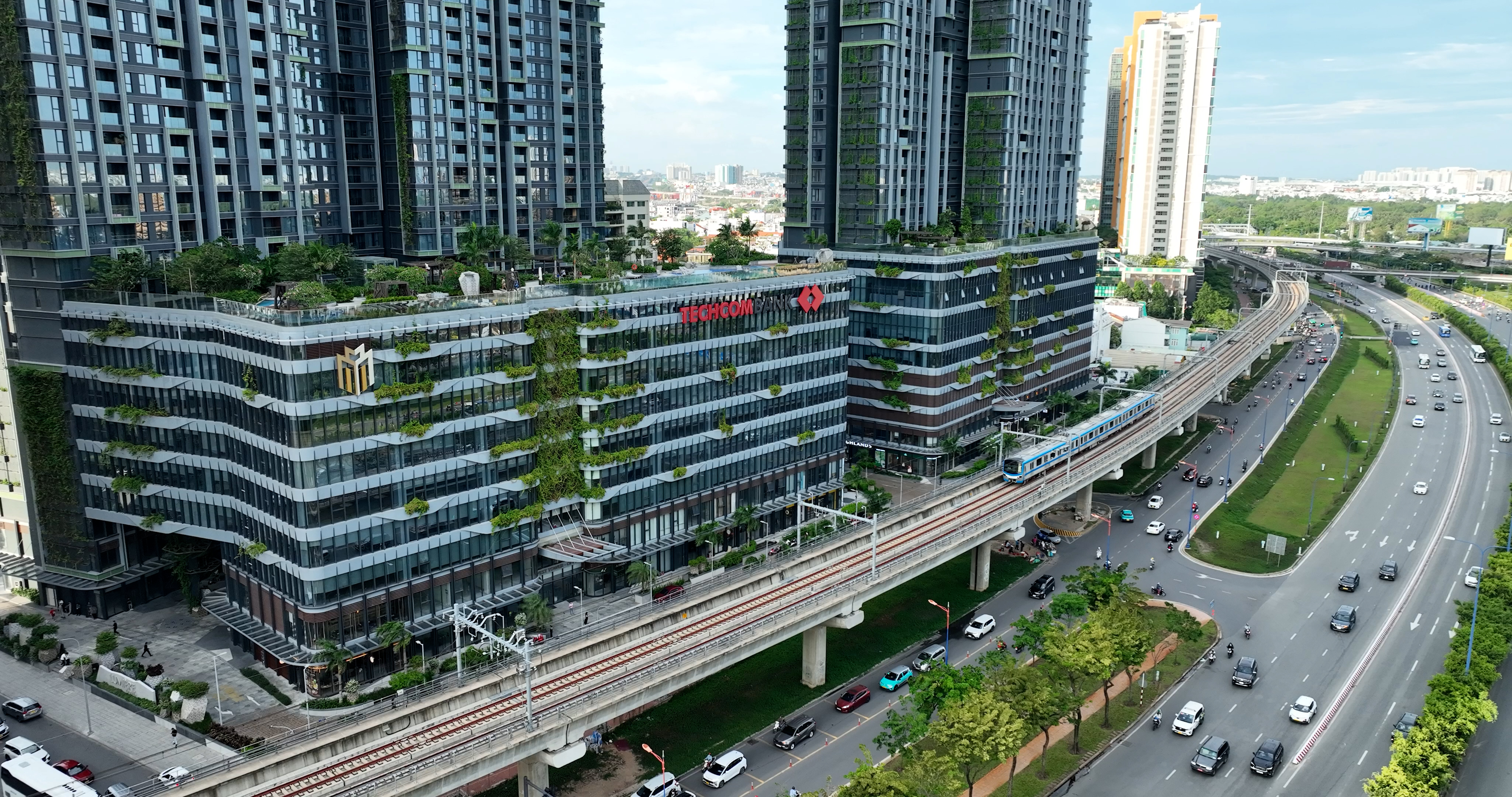 LUMIÈRE riverside là một trong số nhiều dự án do Masterise phát triển, song hành cùng tuyến metro số 1.