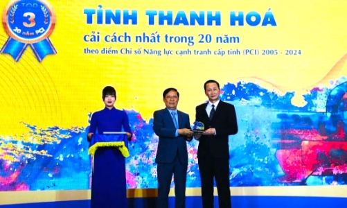 Thanh Hóa lọt top 3 địa phương cải cách nhất sau 20 năm đánh giá PCI
