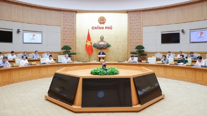 Government's regular monthly meeting of April held