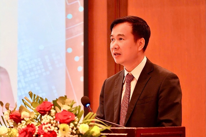 Thứ trưởng Bộ Khoa học v&agrave; C&ocirc;ng nghệ B&ugrave;i Thế Duy đ&aacute;nh gi&aacute; cao sự hỗ trợ từ EU.&nbsp;