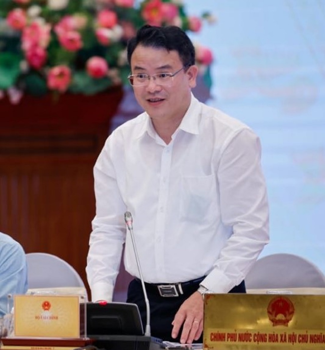 Thứ trưởng Bộ T&agrave;i ch&iacute;nh Trần Quốc Phương: 