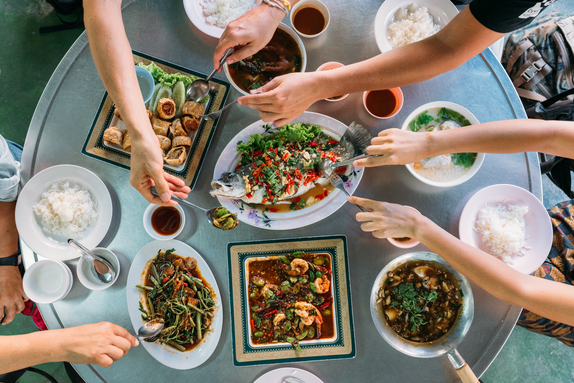 Food tour tại Bangkok.