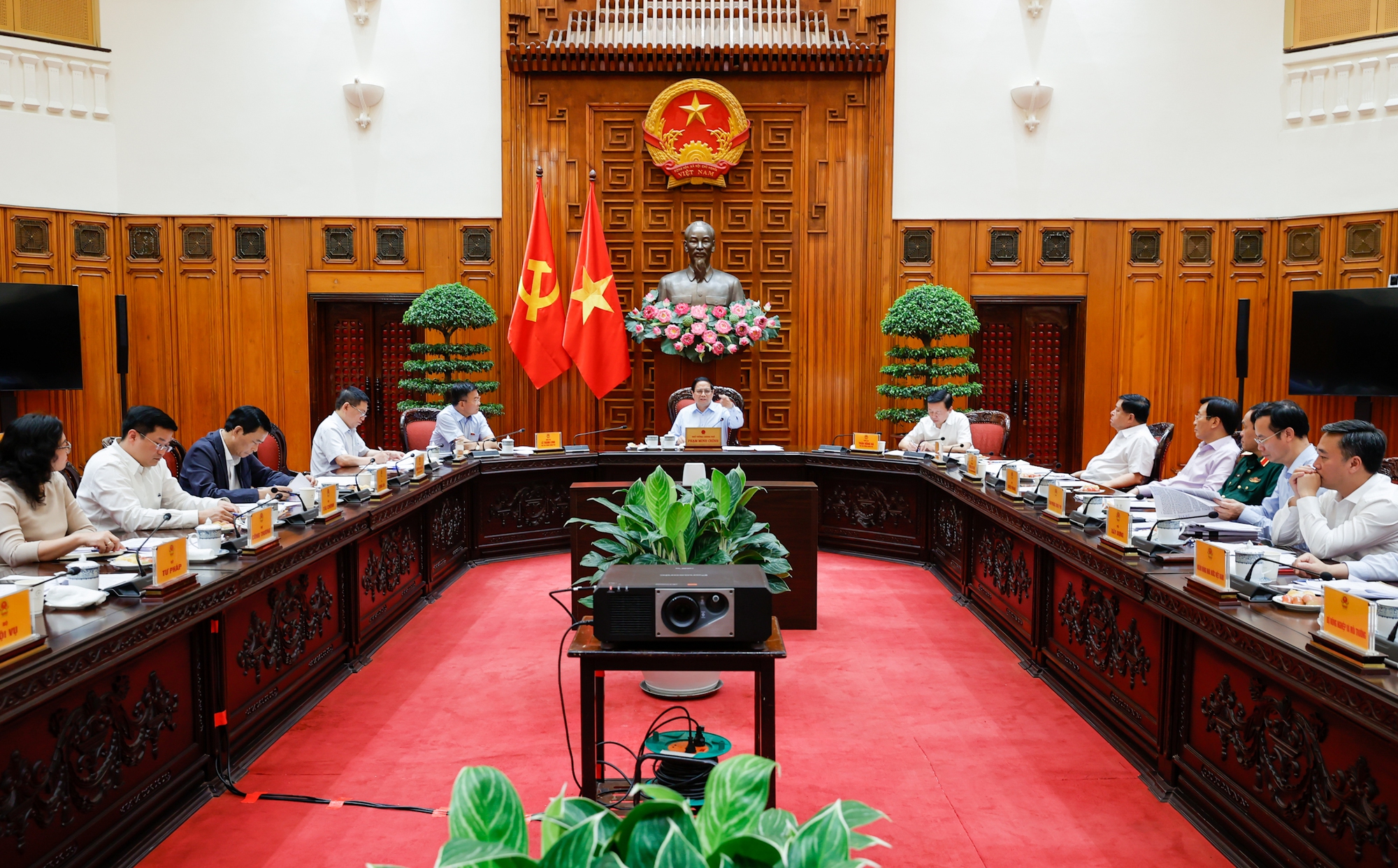 Quang cảnh cuộc họp - Ảnh: VGP