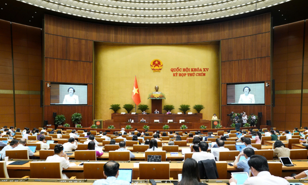Toàn cảnh phiên họp - Ảnh: Quochoi.vn